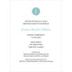 Lagoon Circle Initials Invitations Image 9 of 11